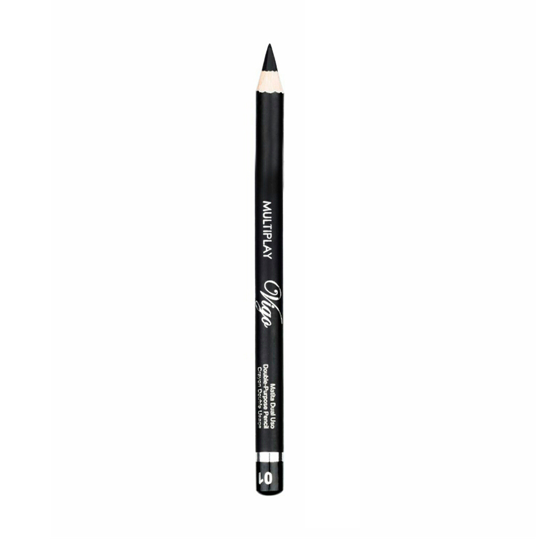 Контурний олівець для очей і губ Vigo Multiplay Eye Pencil, 01 Soft Black, 1.7 г